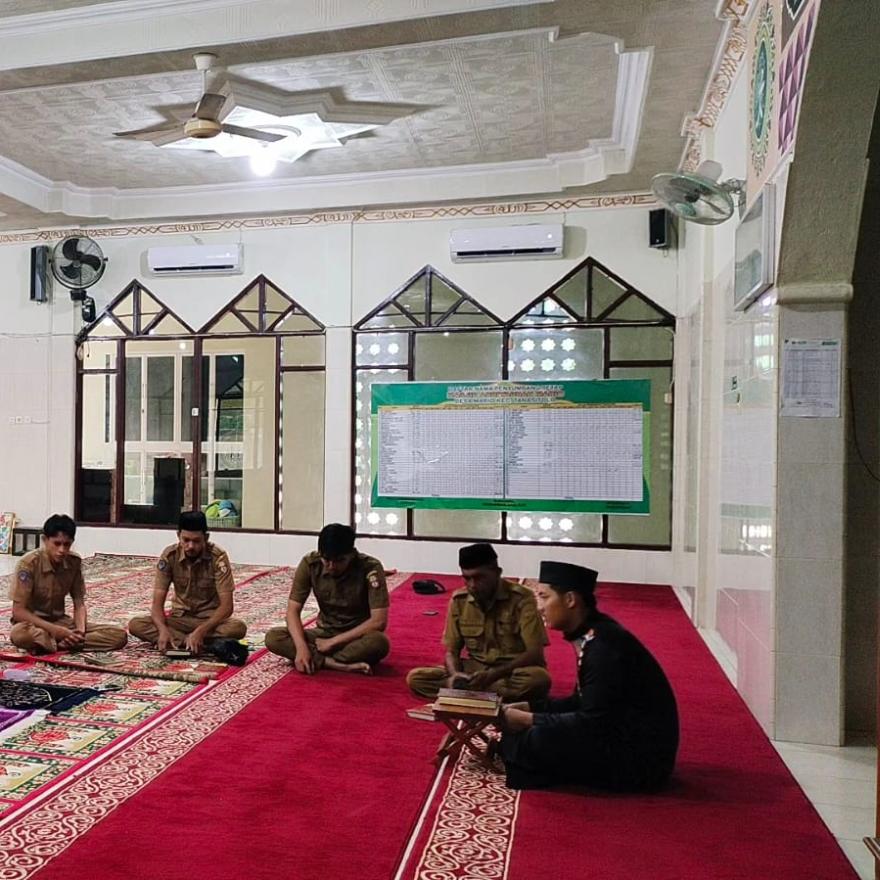 Gerakan Senin Kamis Gemilang, Pemdes Mario Semarakkan Ramadhan dengan Shalat Dhuha dan Mengaji 